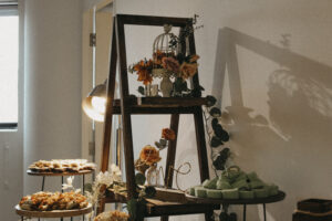 Floral styling at The Outset