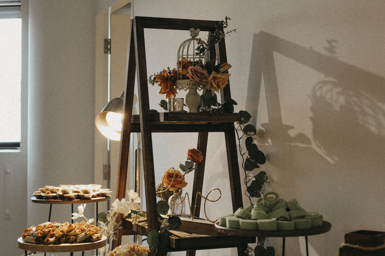 Floral styling at The Outset
